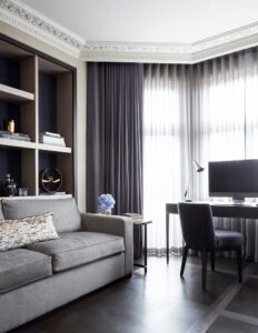 Penthouse living luxury desk