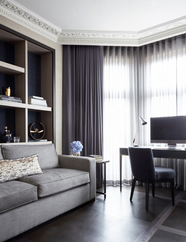 Penthouse living luxury desk